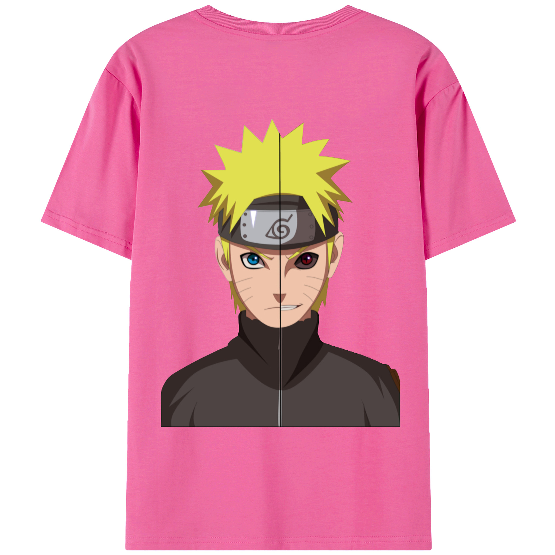 （画像用） NARUTO -ナルト- うずまき ナルト Uzumaki Naruto レディース半袖Tシャツ(バックプリント)